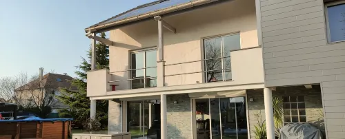 Large house with heated swimming pool, near Paris, Vexin and Châteaux (Versailles) Hotels in Herblay