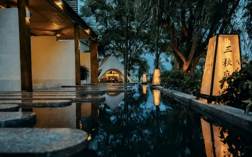 Sanqiuting Ocean View Private Hot Spring ｜Haijingsitangsenyangsishu(Dali Erhaidian)