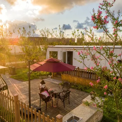 Dongpuwan RV camp in Weihai 샤오야오만/소요만 해수욕장 주변 호텔