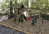 NEW! Creekside Cabin w/ new hot tub & firepit!