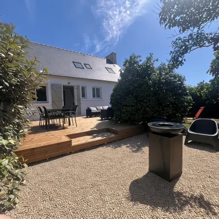 Marie's house, 5 minutes from Plovan beach!