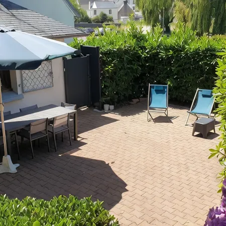 Very nice house with large terrace in the center of Concarneau