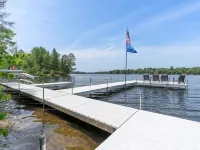 Crosslake House on Whitefish Chain w/3 King Beds, Dock, LilyPad, Sup - 4-stjärniga