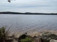 Enjoy all seasons on Pleasant River Lake - Beach