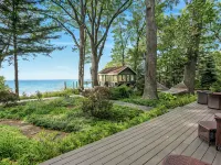 LUXURY Lakefront Property on Private Beach with Stunning Lake Views and Sunsets Hotels in Chikaming Township