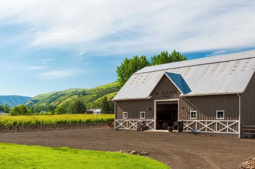 Moonrise Suite in a Vineyard + Winery!