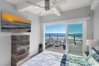 Oceanfront Retreat: 2Br Home with Private Beach Access, Firepit  STR24-0040