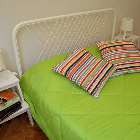 Lisbon Beach Apartments 2. Beach 500 Mts, terrace, barbecue, pets welcome.