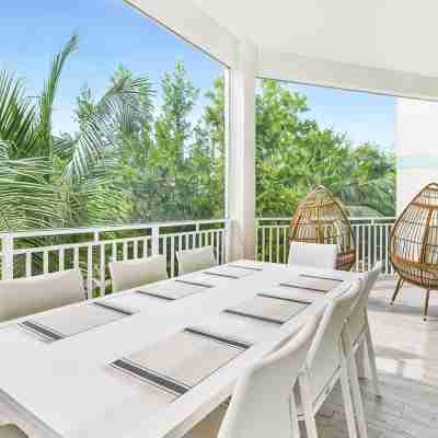 Private 7 Mile Beach Beach Club. Ocean views from Roof Terrace and Pool Pavilion Dining/Meeting Rooms
