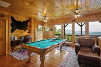 Pigeon Forge 2 King Bedroom Cabin! Stunning Mtn View! Hot Tub! Game Room! - 4つ星