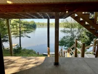 Cottage right on the AuSable River in charming Mio - 3-stjärniga