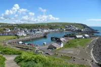 Luxury Cottage in a Scottish Coastal location with view over rolling countryside - 3성급