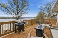 Lakefront Home w/ Private Dock, Great Views, Huge Deck & Water Toys - WLAN