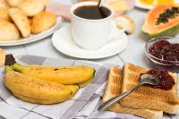 Pousada Castelo Do Vento - servizio colazione