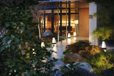 庭 星野リゾート 界 アンジンの写真