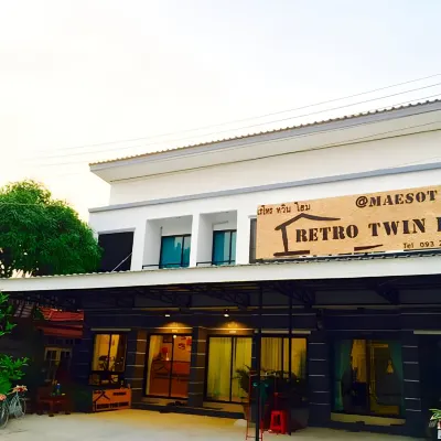 Retro Twin Home @Maesot Hotels near Mae Sot Tourism Centre