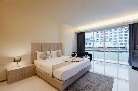 ห้องแฟมิลี่สำหรับสามท่านพร้อมวิวเมือง