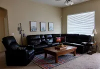 Relax with Sonoran Nature Preserve views plus bike trails & several golf courses