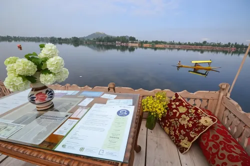 Houseboat Lily of Nageen - balcony