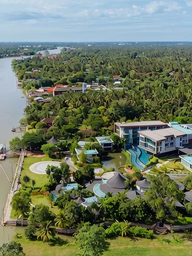 รูปภาพของณ ทรีธารา ที่พักอัมพวา ริมน้ำ