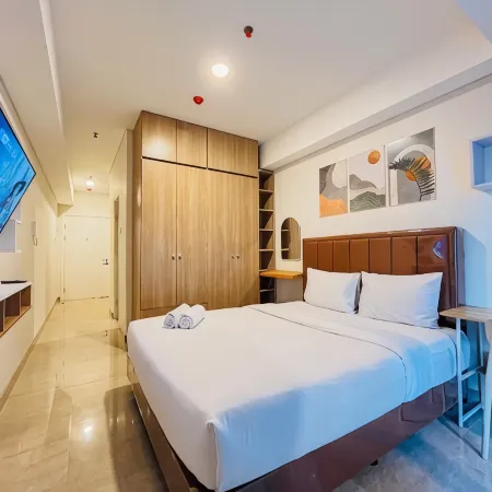 Pleasurable Studio Apartment Podomoro City Deli Medan By Travelio