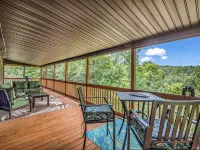 Lake Lure Mountain Cabin with Screened Porch & Hot Tub - 4-Star