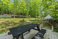RRG Luxury Glamping Tent– Cozy Winter Retreat with Fire Pit & Hot-tub