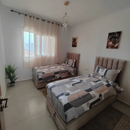 Light & Airy Family apartment with private pools & excellent local beaches