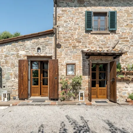 A Small Cottage in Authentic Tuscany. Serves 4