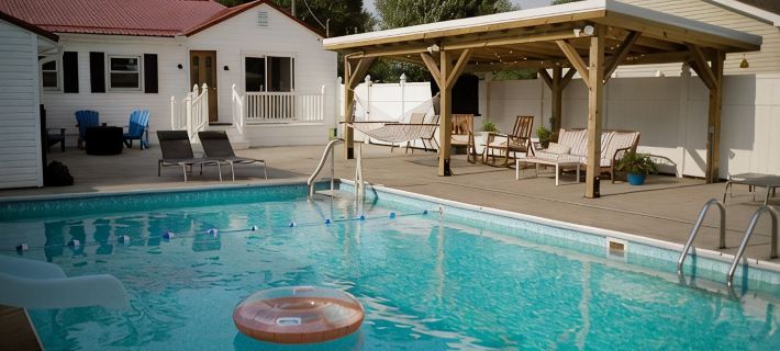 Heated Pool, Hot Tub, Game Room - Have fun with the ones you love! Hotels in Kosciusko County