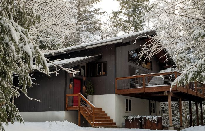 Modern Mountain Chalet Near Storyland & Summer Fun