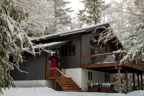 Modern Mountain Chalet Near Storyland & Summer Fun