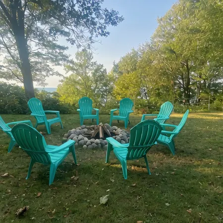 Relax on your own private beach on stunning Lake Michigan
