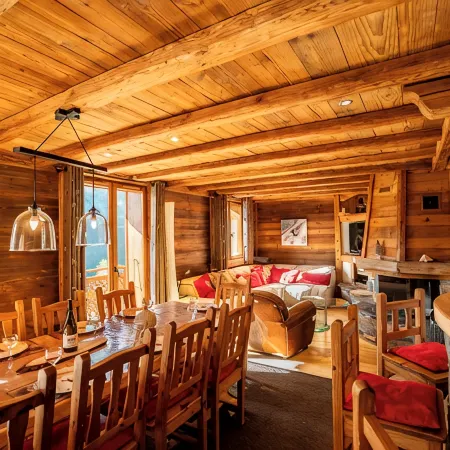 Charming 12-person chalet with Wi-Fi and sauna - Chatel Reservation