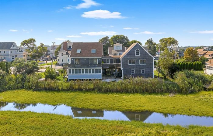 FULLY RENOVATED apt w/water views and deck near beach& marina