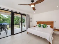 Gated + Lux +New Modern 4-BD Home in Playa Potrero – AC, WiFi & Steps to  Beach! Hotels in Potrero