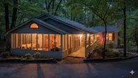 Enjoy 1.3 wooded acres and location to amenities Holly Lake has to offer. - 4-Star