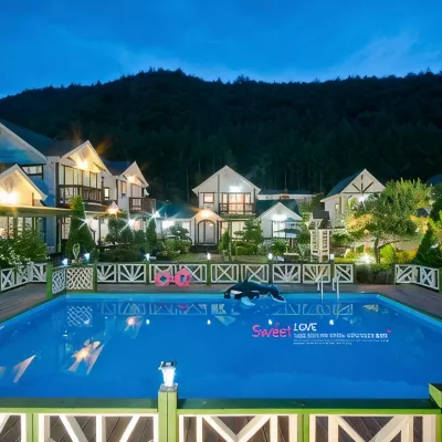 Pyeongchang Hanturu Pension Hotels near Heungjeong Valley