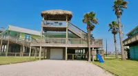 La Palapa whole house at pedestrian beach! Surfside Beach Texas! - 비치