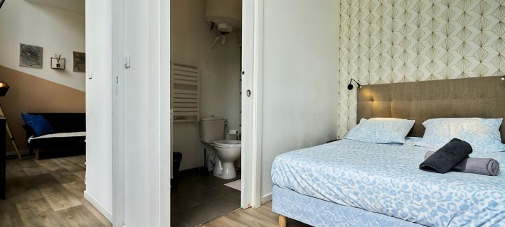 En deplacement 7, Wifi gratuit, proche Gare Ouigo Hotels in Tourcoing