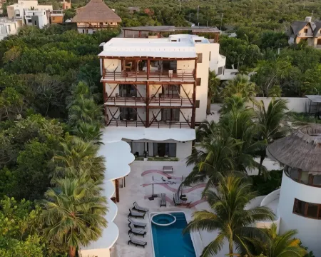 Beach Front Hotel Boutique DK House Hotels in Holbox