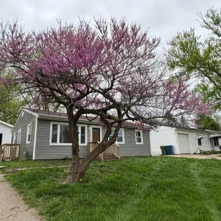 Charming 3-bedroom pet friendly house with fenced in yard in Clinton, IA.