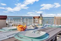 Oceanview Rooftop Patio Overlooking Flagler Beach W Firepit, Game Room, Bikes - ブティック