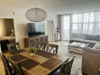 Free Beach Lounges, Umbrella and Free Parking in the Beautiful Oceanfront Condo