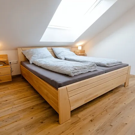 Modern and bright vacation apartment with Hutewald view