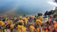 Lake Front Cabin Located On Muskallonge Lake