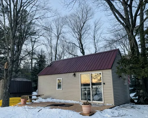 Lakefront Cabin... Ride To All The Snowmobile Trails From The Cabin Hotels in Luce County