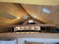 1 bedroom with sleeping loft  queen. - Alppimaja