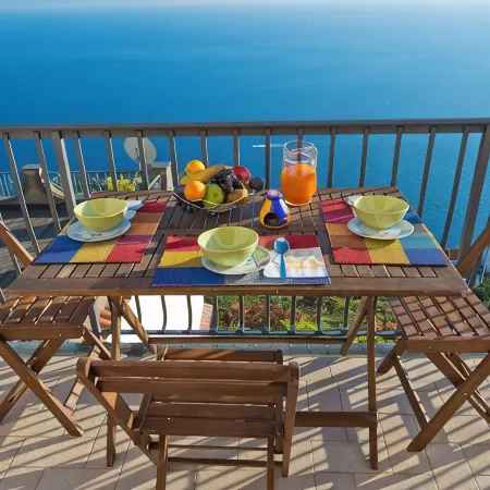 Emerald apartment with stunning panoramic sea view Amalfi Coast