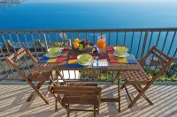 Emerald apartment with stunning panoramic sea view Amalfi Coast - balcón